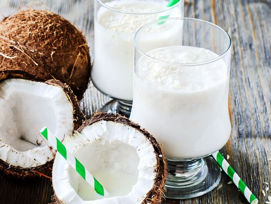 як зробити кокосове молоко з кокосової пасти
