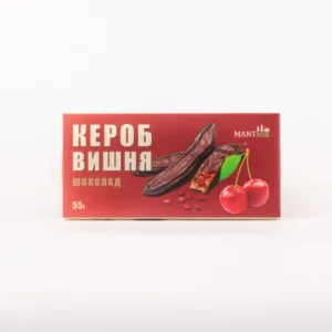 шоколад з кероба з вишнею