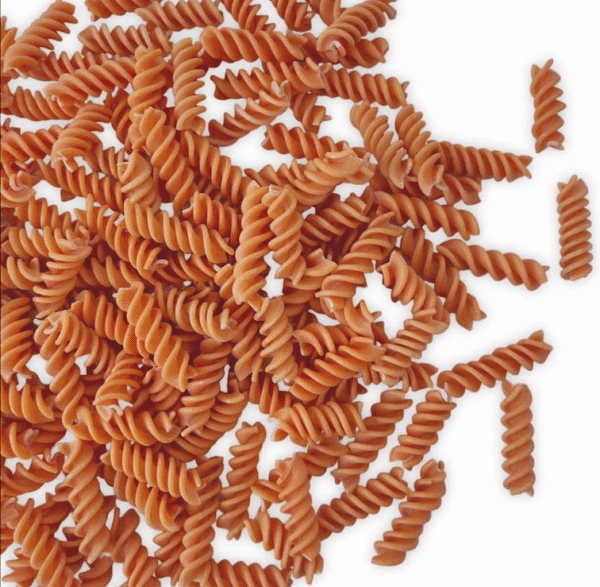 Безглютенова паста Fusilli з червоної сочевиці