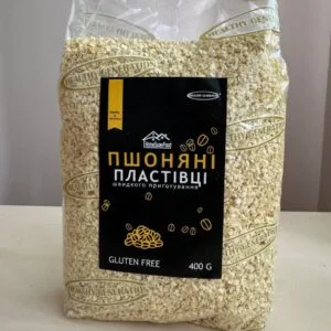 Пшоняні пластівці швидкого приготування