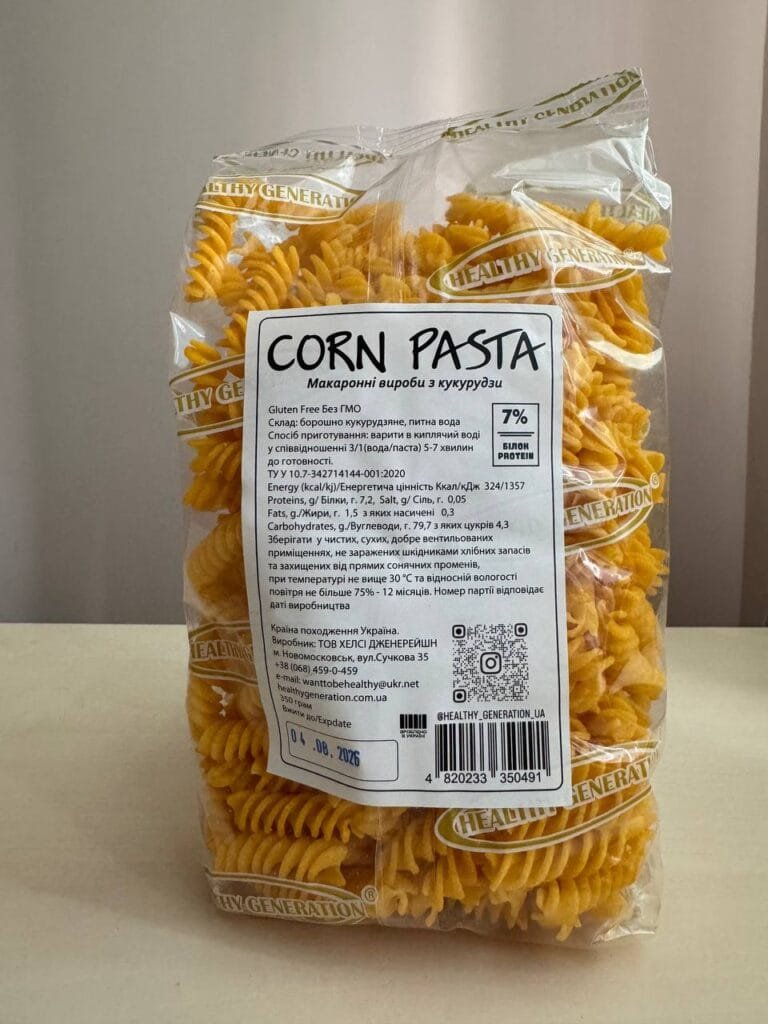 кукурудзяні fusilly