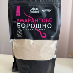Борошно амарантове, цільнозернове