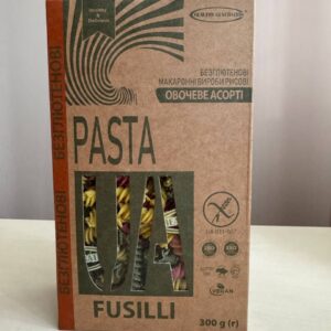 Рисова безглютенова паста PASTA UA з овочами