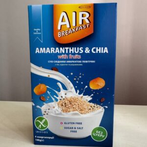 Сухий сніданок AIR Breakfast амарант чіа фрукти 140 г
