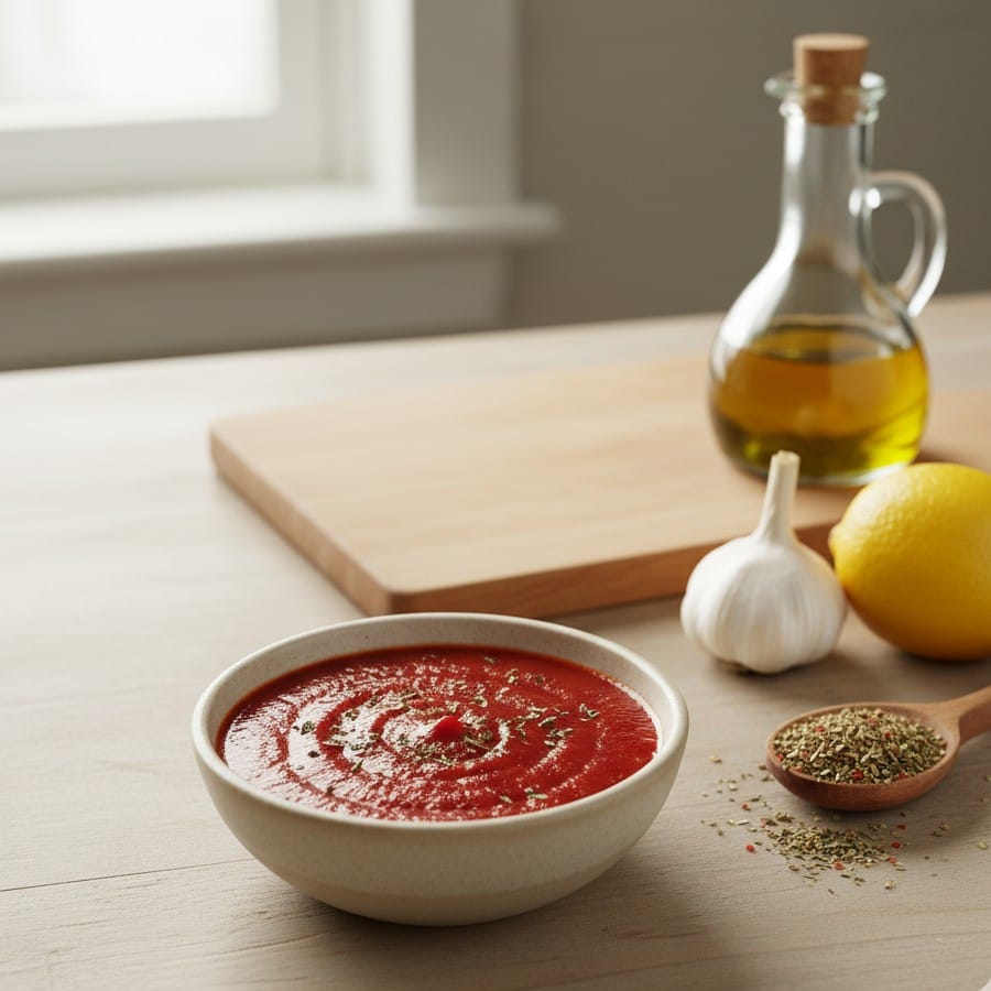 сушений базилік в соусах