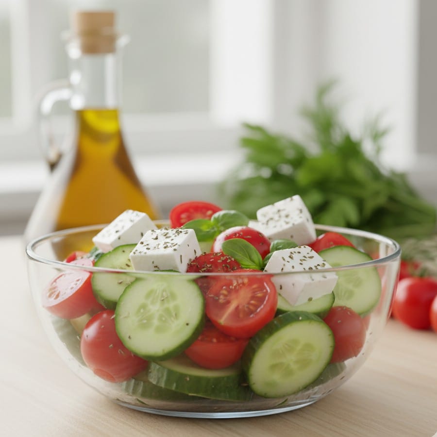 сушений базилік в салатах