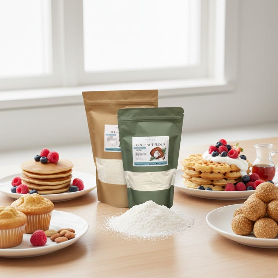 вироби з кокосового борошна